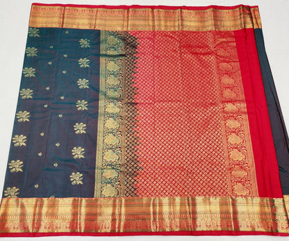 Trendy Vintage Multi-Colour Border Silksarees 002