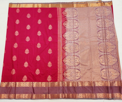 Kanchipuram Trendy Vintage Gap Border Silksarees 008