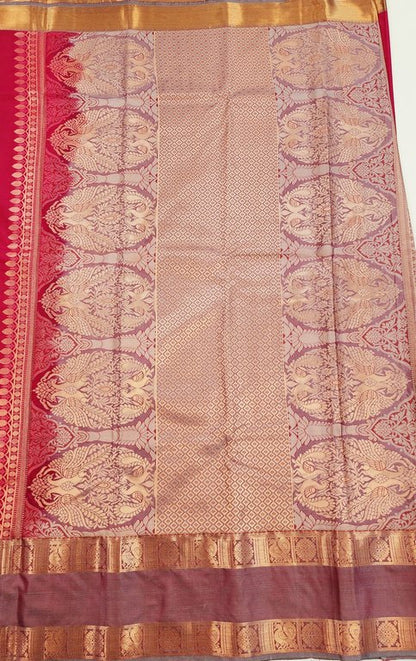 Kanchipuram Trendy Vintage Gap Border Silksarees 008