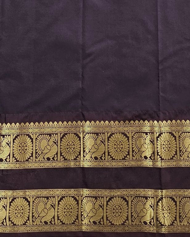 Trendy Vintage Rusted Orange Silksarees 001