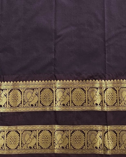 Trendy Vintage Rusted Orange Silksarees 001