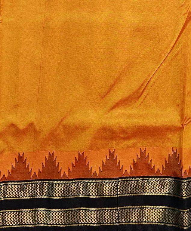Kanchipuram Traditional 9 Yards Koorvai Pure Silk Saree 011