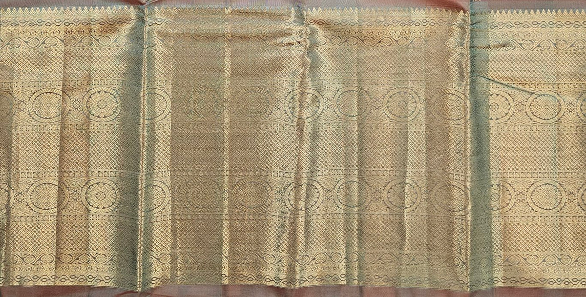 Kanchipuram Pure Fancy Self Colour SilkSarees 003