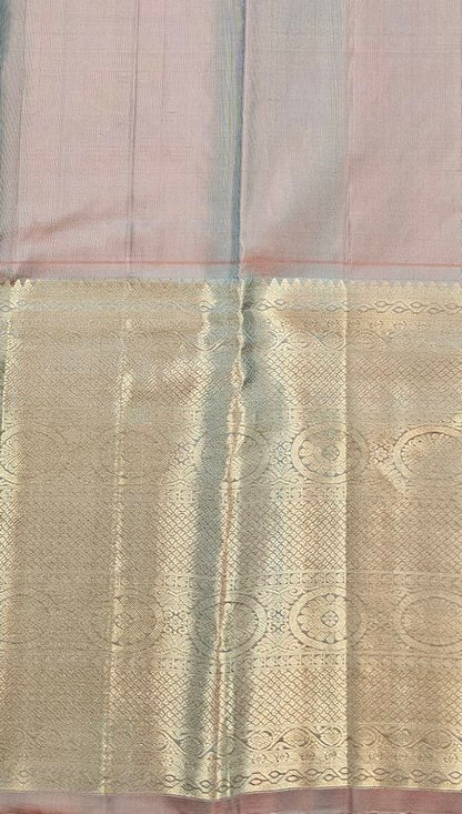 Kanchipuram Pure Fancy Self Colour SilkSarees 003