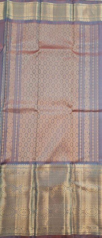 Kanchipuram Pure Fancy Self Colour SilkSarees 004
