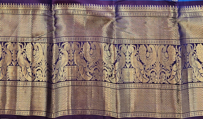 Kanchipuram Pure Fancy Korvai SilkSarees 005