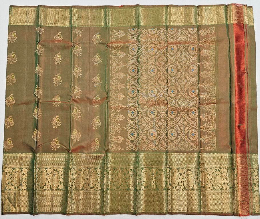 Kanchipuram Pure Fancy Self SilkSarees 007