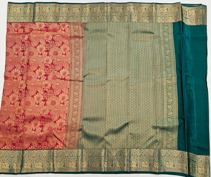 Kanchipuram Pure Korvai Bridal SilkSarees 008