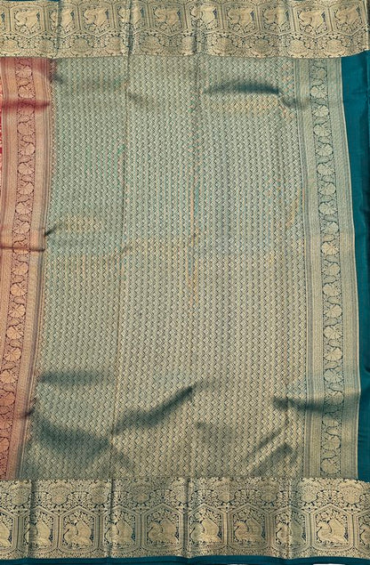 Kanchipuram Pure Korvai Bridal SilkSarees 008