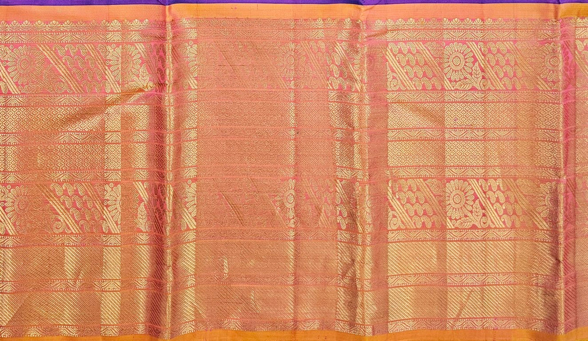 Kanchipuram Pure Korvai Fancy SilkSarees 012
