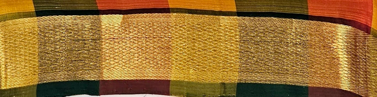 Kanchipuram Traditional 9 Yards Pure Silk Saree 003