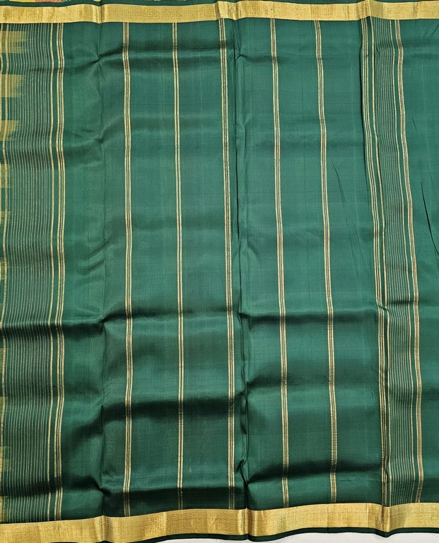 Kanchipuram Traditional 9 Yards Pure Silk Saree 003