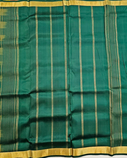 Kanchipuram Traditional 9 Yards Pure Silk Saree 003