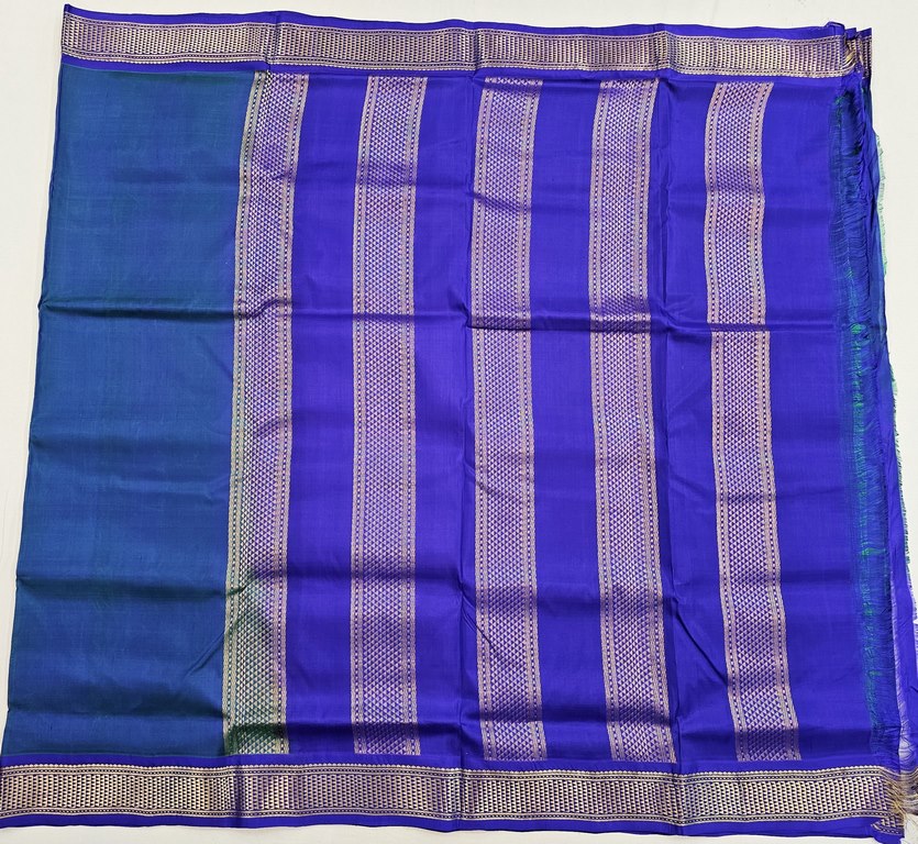 Kanchipuram Traditional 9 Yards Pure Silk Saree 004