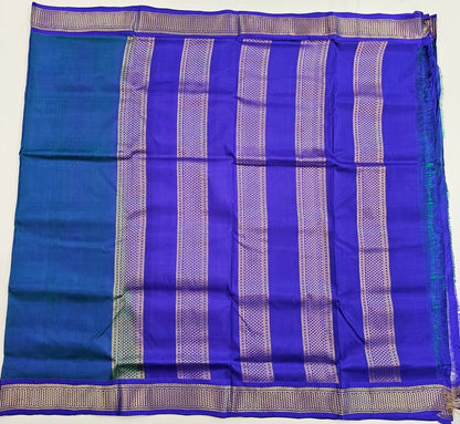 Kanchipuram Traditional 9 Yards Pure Silk Saree 004