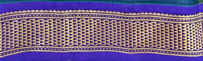 Kanchipuram Traditional 9 Yards Pure Silk Saree 004