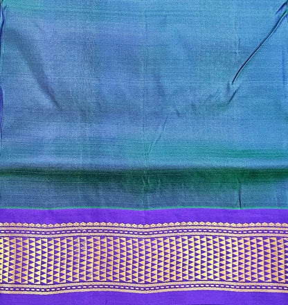 Kanchipuram Traditional 9 Yards Pure Silk Saree 004