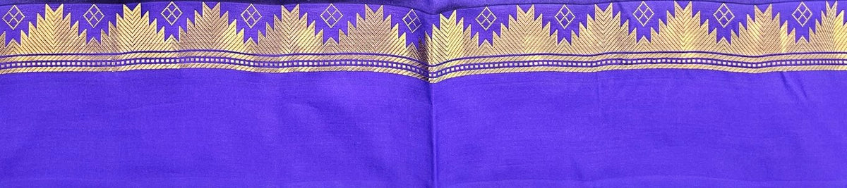Kanchipuram Traditional 9 Yards Pure Silk Saree 005