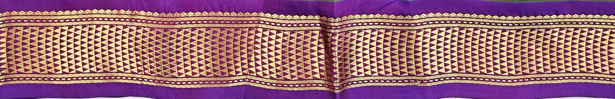 Kanchipuram Traditional 9 Yards Pure Silk Saree 009