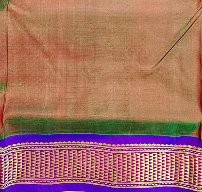 Kanchipuram Traditional 9 Yards Pure Silk Saree 009
