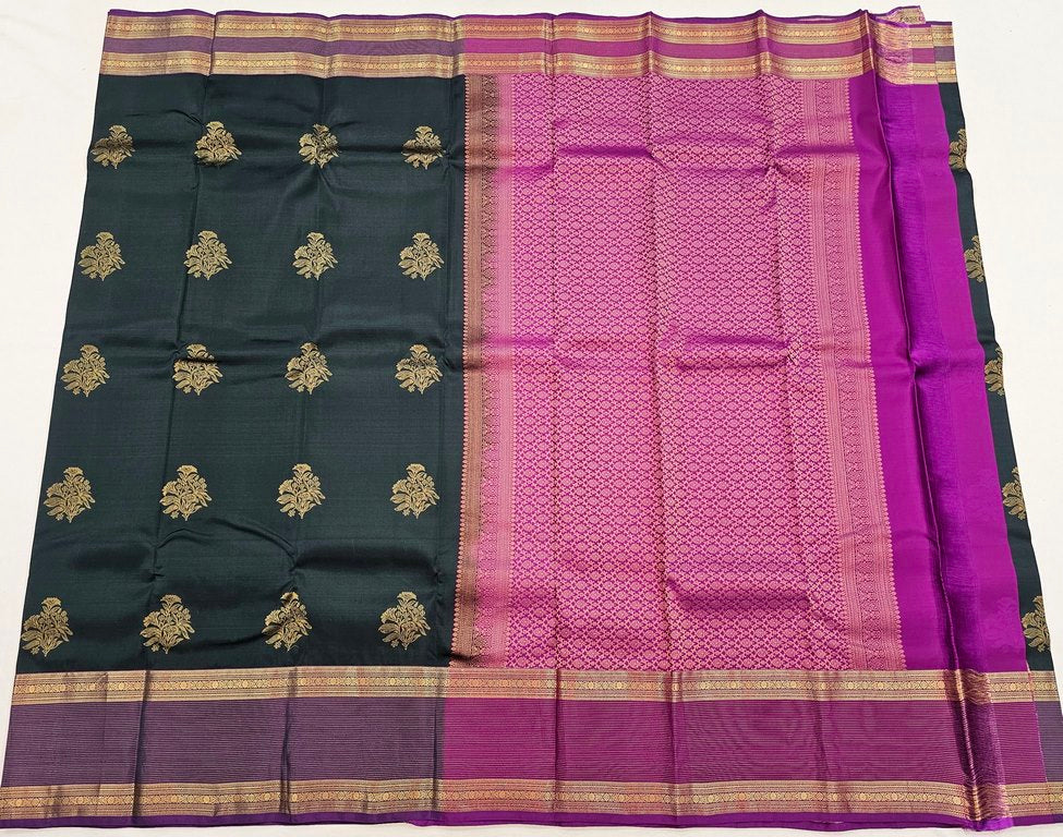 Authentic Pure Kanchipuram Korvai Vintage Silksarees 004