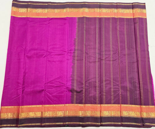 Authentic Pure Kanchipuram Korvai Vintage Silksarees 008