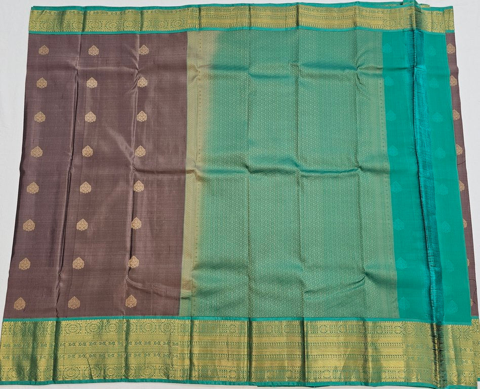 Exclusive Pure Kanchipuram Fancy Korvai Silksarees 008