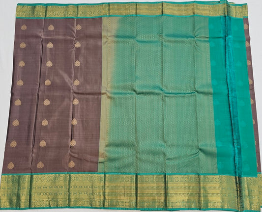 Exclusive Pure Kanchipuram Fancy Korvai Silksarees 008