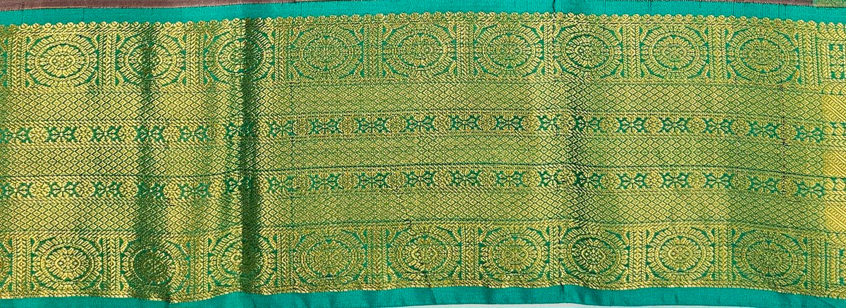 Exclusive Pure Kanchipuram Fancy Korvai Silksarees 008