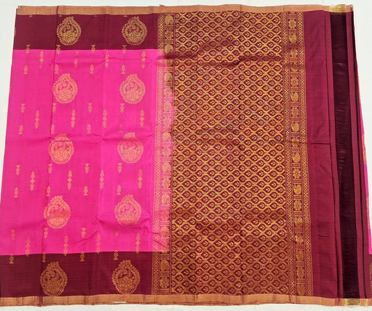 Exclusive Pure Kanchipuram Fancy Korvai Silksarees 009