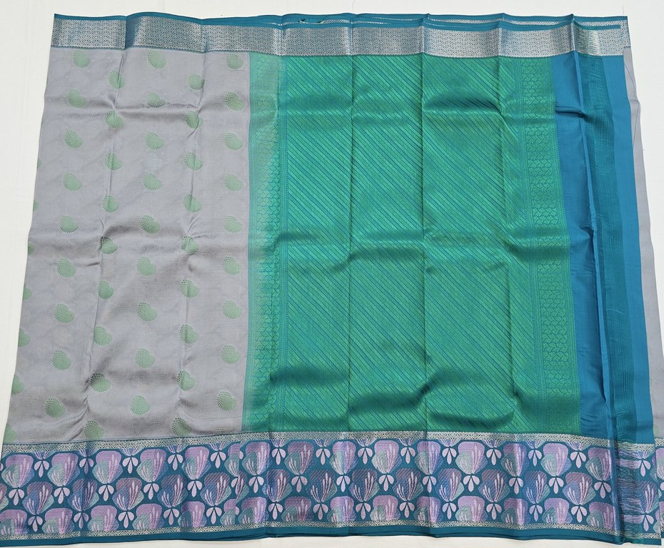 Pure Kanchipuram Fancy Korvai Silksarees 025