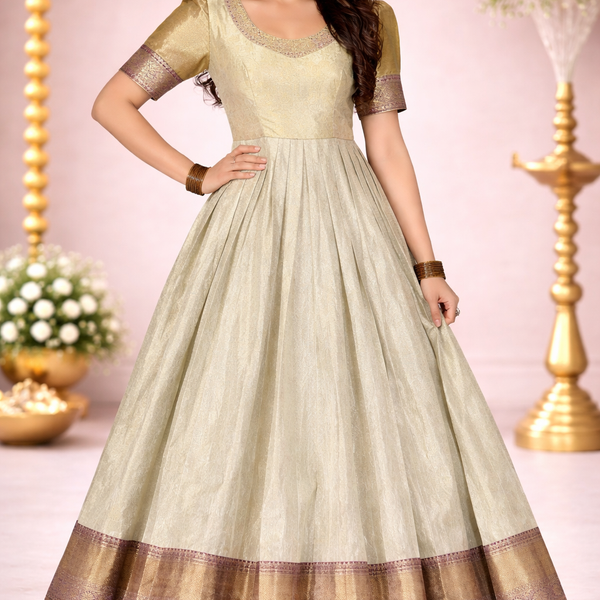 Elegant Semi Silk Lehenga Choli – Traditional Ethnic Wear (Size: 36 - 40)