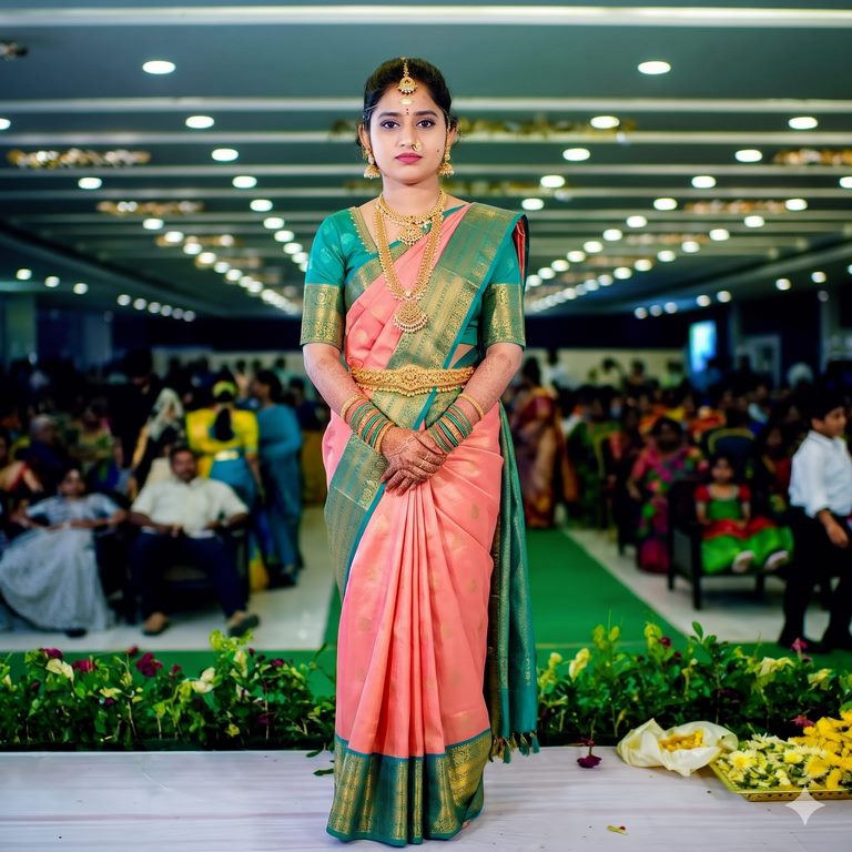 Exclusive Pure Kanchipuram Fancy Korvai Silksarees 006