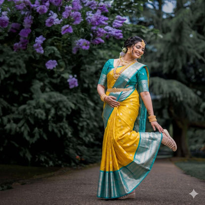 Pure Kanchipuram Fancy Korvai Silksarees 005