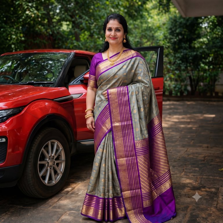 Trendy Kanchipuram Blended Vintage Bridal Silk Sarees 068