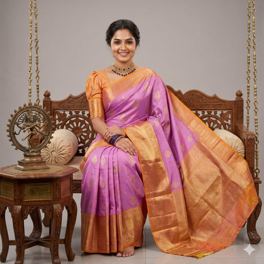 Pure Kanchipuram Fancy Korvai Silksarees 007