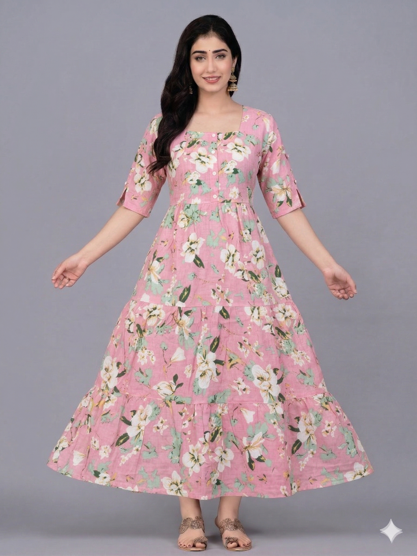 LONG FROCK KURTIS – ELEGANT EVERYDAY WEAR 002