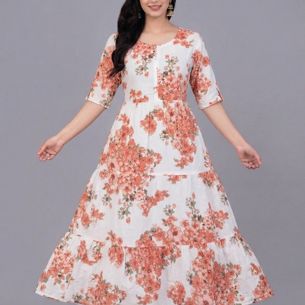 LONG FROCK KURTIS – ELEGANT EVERYDAY WEAR 001