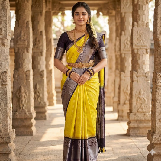 Pure Kanchipuram Fancy Korvai Silksarees 020