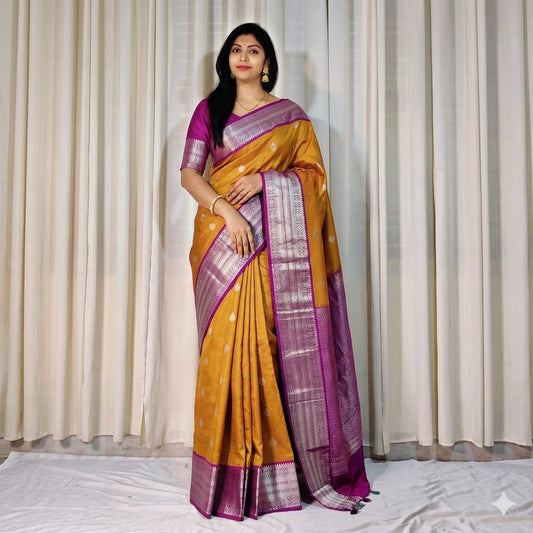 Pure Kanchipuram Fancy Korvai Silksarees 002