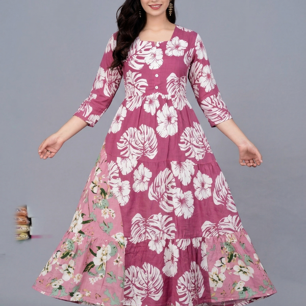 LONG FROCK KURTIS – ELEGANT EVERYDAY WEAR 004