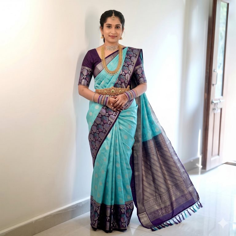 Pure Kanchipuram Fancy Korvai Silksarees 013
