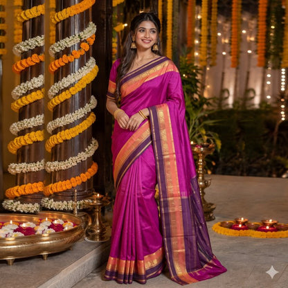 Authentic Pure Kanchipuram Korvai Vintage Silksarees 008