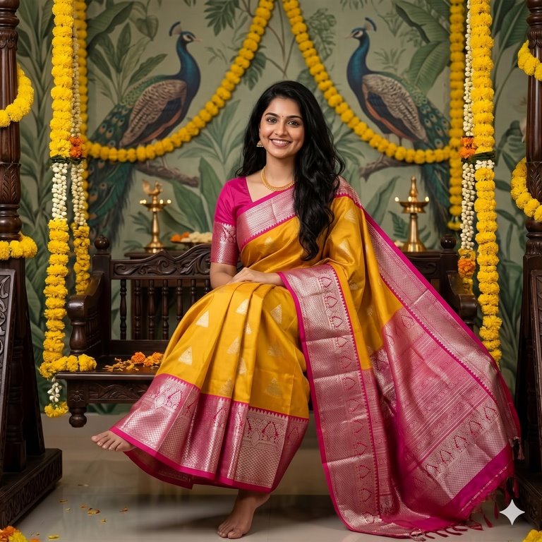 Pure Kanchipuram Fancy Korvai Silksarees 006