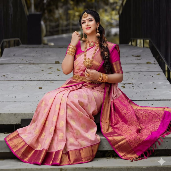 Kanchipuram Pure Korvai Fancy SilkSarees 010