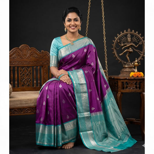 Pure Kanchipuram Fancy Korvai Silksarees 012