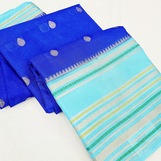 Kanchi Blended Fancy Soft Silk Saree 713