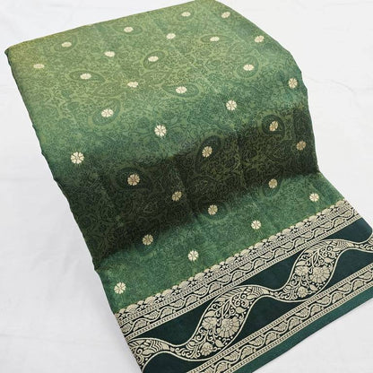 Kanchipuram Blended Tussar Silk Saree 485 – Kanchipuram Lakshaya Silks