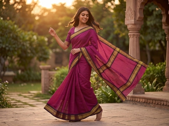 Kanchipuram Pure Trendy Fancy Silk Saree 001