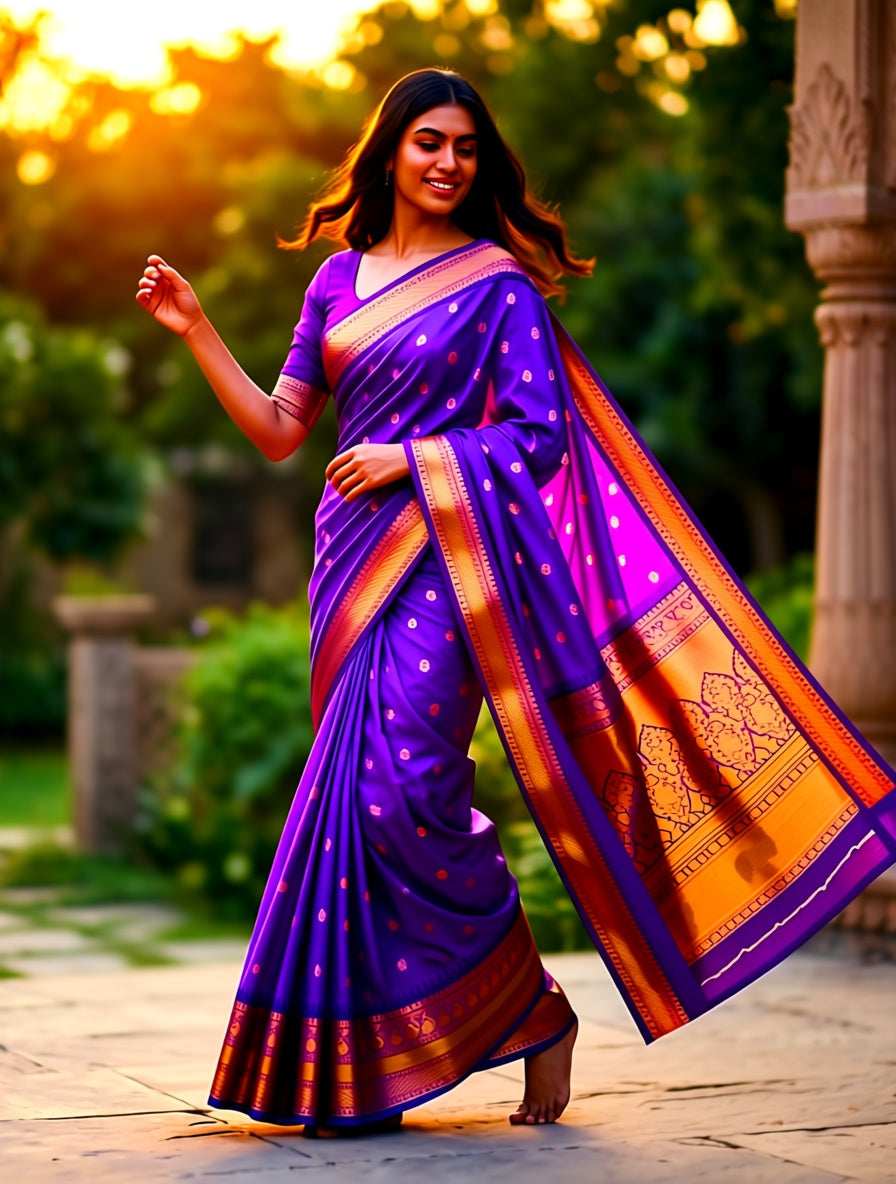 Kanchi Blended Bridal Silk Sarees 176